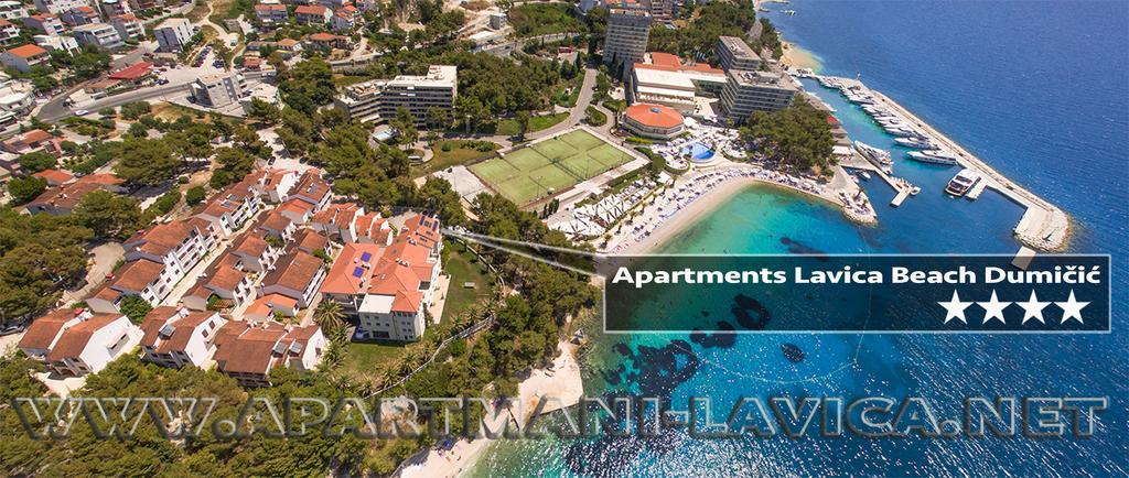 Apartments Lavica Beach Dumicic Podstrana Eksteriør billede