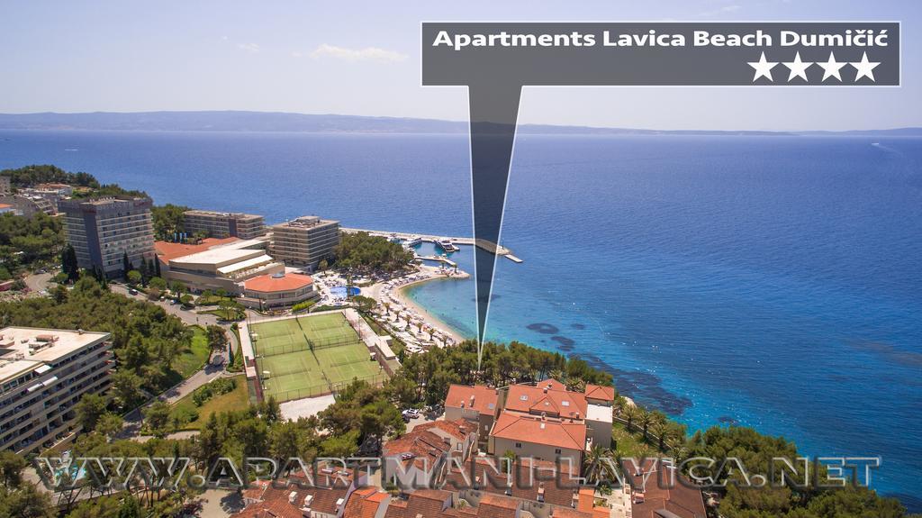 Apartments Lavica Beach Dumicic Podstrana Eksteriør billede